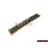 Original VW GOLF GTI Rear Badge Emblem Chrome - 1H6853687M GX2