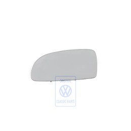 Original VW Mirror Glass (Flat) With Plate - 1C1857521E