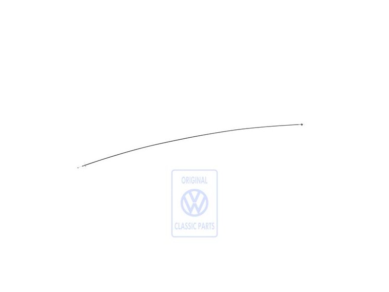 Original VW Lid Lock Cable - 1C2823531C