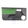 Original VW Door Panel Trim (Cloth) Black/Cosmic Green - 1E0867011AKHFQ