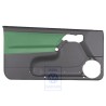 Original VW Door Panel Trim (Cloth) Black/Cosmic Green - 1E0867011ANHFQ