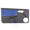 Original VW Door Panel Trim (Cloth) Black/Jazz Blue - 1E0867011ATLZQ