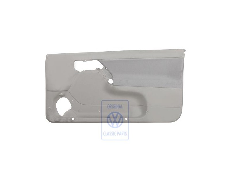Original VW Door Panel Trim (Cloth) Flint Grey - 1E0867012C FLG