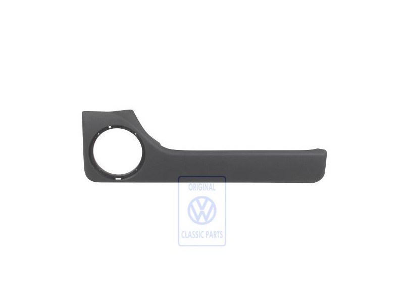 Original VW Stowage Box Satin Black - 1E0867134F B41