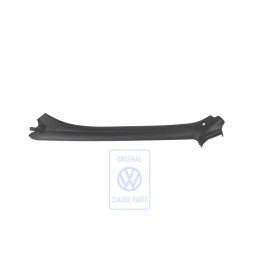 Original VW A-Pillar Trim Satin Black - 1E0867233 B41