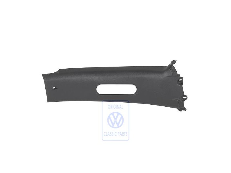 Original VW B-Pillar Trim Satin Black - 1E0867244 B41