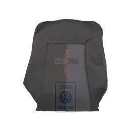 Original VW Backrest Cover (Fabric) Black/Grey - 1E0881805P FGW