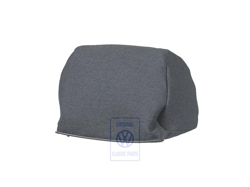Original VW Head Restraint Cover (Cloth) Black - 1E0881921A A89