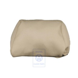 Original VW Head Restraint Cover (Cloth) Light Beige - 1E0881921G GUJ