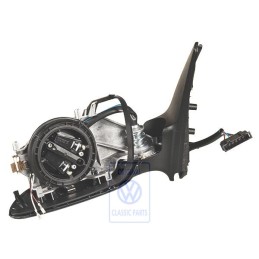 Original VW Exterior Mirror Housing Satin Black - 1E1857507E 01C