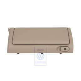 Original VW Stowage Box, (Lockable) Light Beige - 1E1857922A Q70