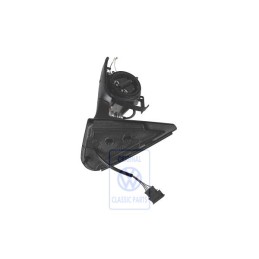 Original VW Exterior Mirror Housing Satin Black - 1E2857507E 01C