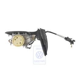 Original VW Exterior Mirror Housing Satin Black - 1E2857508B 01C