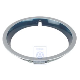 Original VW Wheel Trim Ring Maritime Blue - 1H0601157 CYG