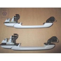 Original VW Door Handle, Exterior Primed - 1HM839205A GRU