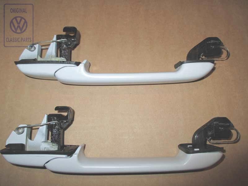 Original VW Door Handle, Exterior Primed - 1HM839205A GRU