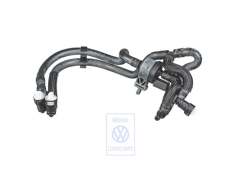 Original VW 1 Set Of Vacuum Hoses - 1J0133773