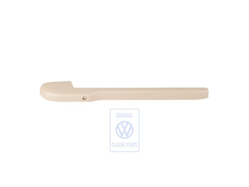 Original VW Cover For Guide Rail Cream Beige - 1J0881087D 3PT