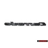 Original VW CORRADO Rear Boot Badge Emblem Black - 535853687