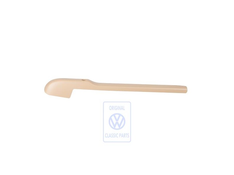 Original VW Cover For Guide Rail Pure Beige - 1J0881088D 7G8