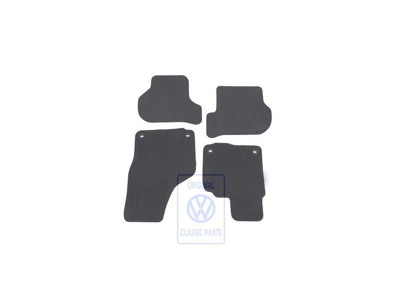 Original VW 1 Set Foot Mats Anthracite - 1K2863011C RYJ
