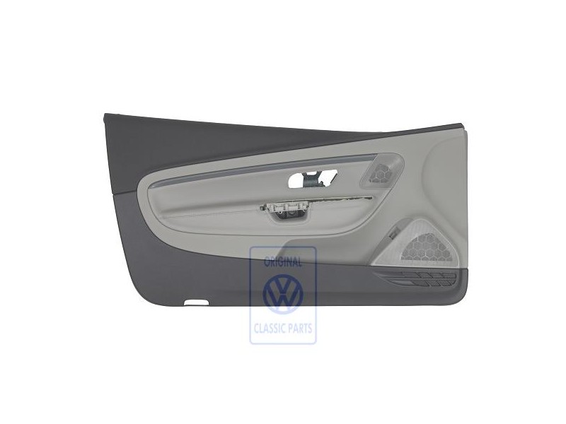 Original VW Door Trim (Leatherette) Titanium Black/Moonrock - 1Q1867021M UGT