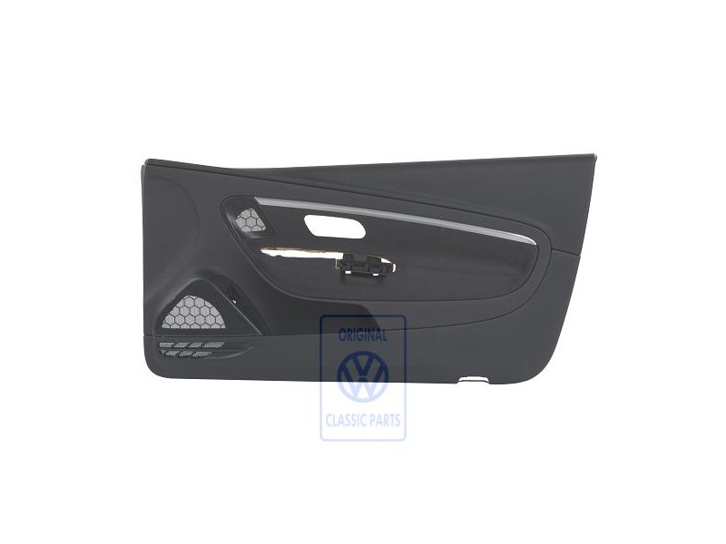Original VW Door Panel Trim (Cloth) Titan Black - 1Q2867012SPUXD