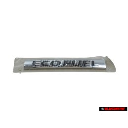 Original VW ECO FUEL Rear Boot Badge Emblem Chrome - 1S6853675A FXC