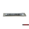 Original VW ECO FUEL Rear Boot Badge Emblem Chrome - 1S6853675A FXC