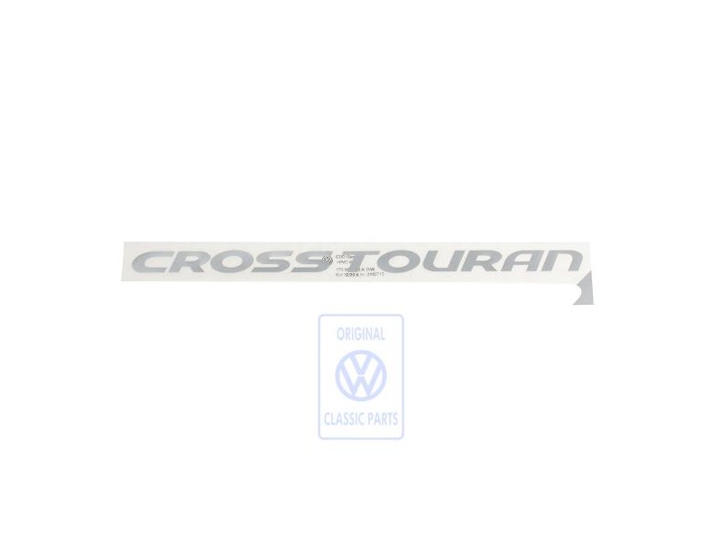 Original VW Decorative Film Silver - 1T0853423A 1W4