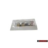 Original VW TSI Rear Boot Badge Emblem Chrome Red - 1T0853675AAGQF