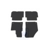 Original VW 1 Set Foot Mats Black/Silver Grey - 1T2863011E RII
