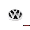 Original VW Front Grill Badge Emblem Chrome - 1T0853601A