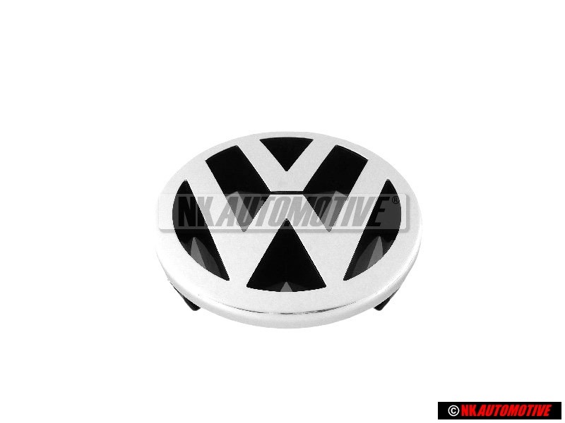 Original VW Front Grill Badge Emblem Chrome - 1T0853601A ULM