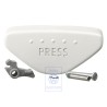 Original VW Repair Set For Press Button Pearl Grey - 1YM898002 Y20