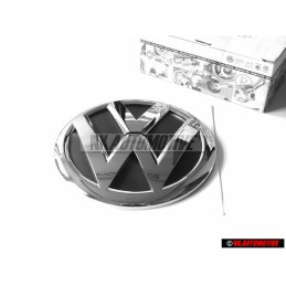 Original VW Rear Trunk Boot Badge Emblem Chrome - 2H5853630A ULM