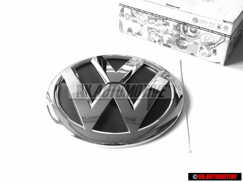 Original VW Rear Trunk Boot Badge Emblem Chrome - 2H5853630A ULM