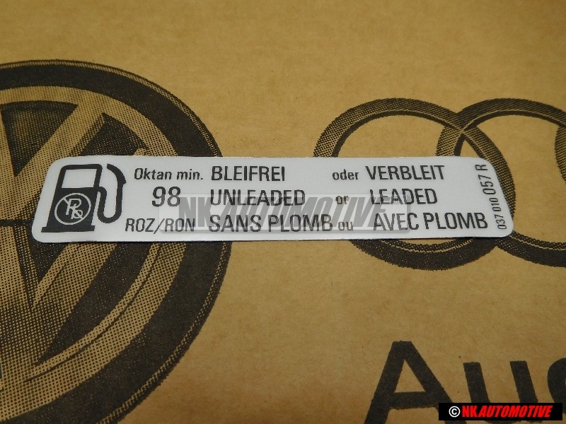 Original VW Sticker '98 Roz/Ron' - 251010013R
