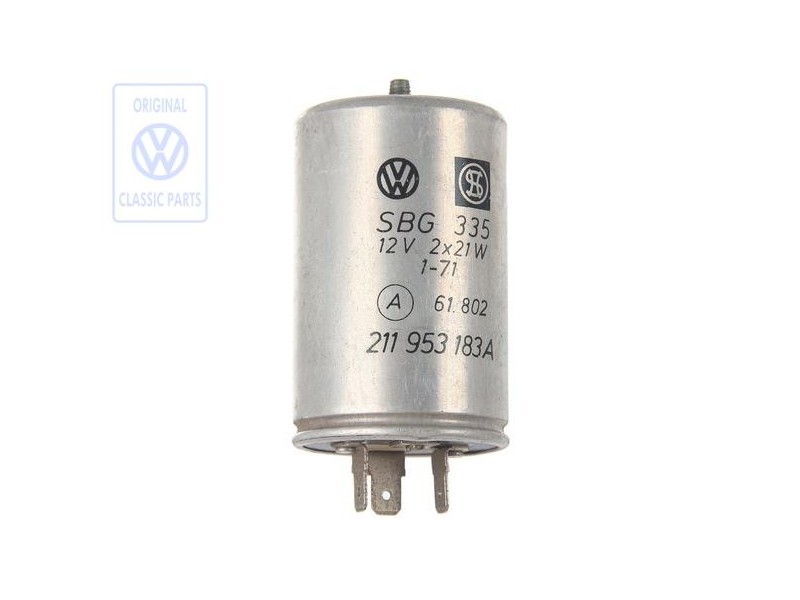 Original VW Flasher Relay - 211953183A