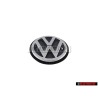 Original VW Rear Hatch Trunk Boot Badge Emblem Chrome - 1H6853630 CP1