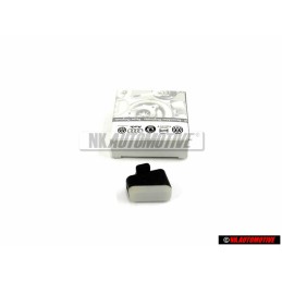Original VW Tailgate Hatch Striker Plate Latch Lock Rubber Stop - 171827525