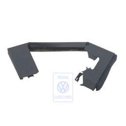 Original VW Trim - Rear Seat Mauritius Blue - 255885731 2HM