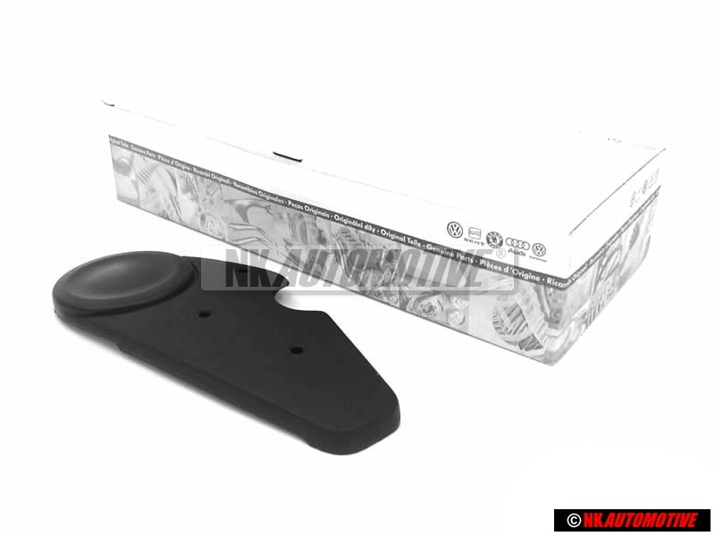 Original VW Recaro Seat Hinge Trim Cover Left Black No Hole -191881477 LX6