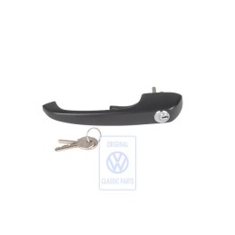 Original VW Door Handle, Outer For Safety Lock - 281837205C