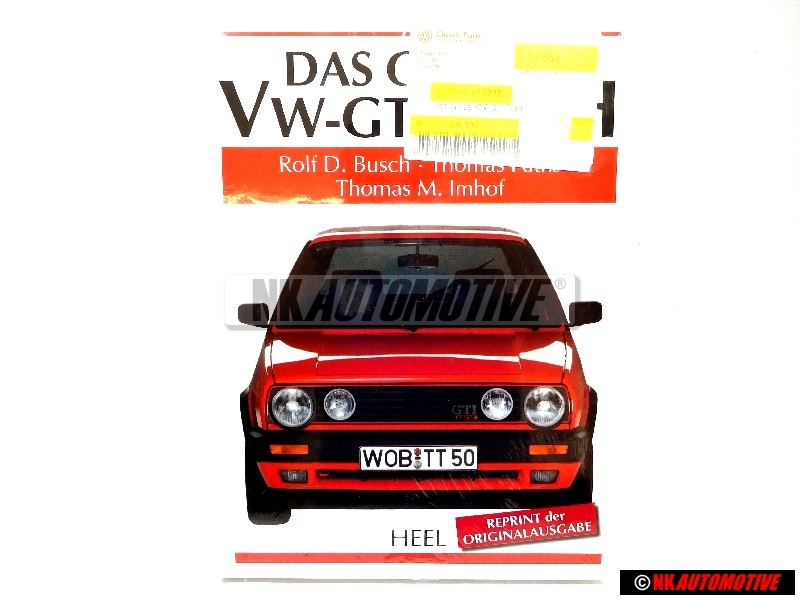 VW Classic Parts Gti Book Germany - Zcp904304