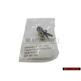 VW Classic Parts Man Male Bobble Head Vintage Pin - ZCP904305
