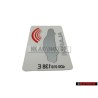 Original Audi Sticker 'Alarm' - 443010026J