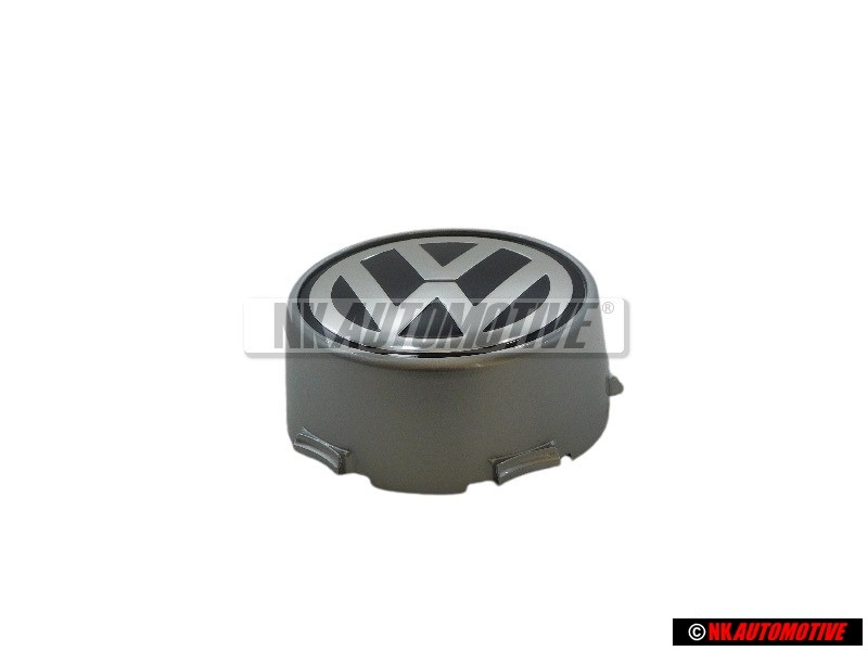 Original VW Hub Cap Chrome Coloured Metallic - 2D0601149C 091