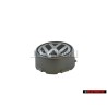 Original VW Hub Cap Chrome Coloured Metallic - 2D0601149C 091
