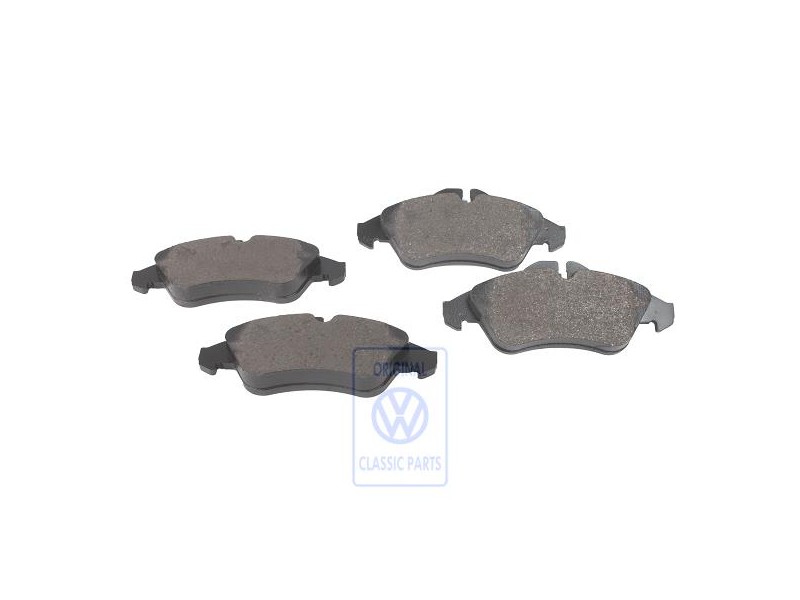 Original VW 1 Set Of Brake Pads For Disk Brake - 2D0698151